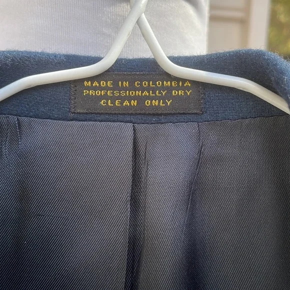 NWT-Men's Cobalt Blue Cashmere Blend Blazer/Jacket Size 40S